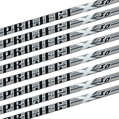 Project X IO Steel Iron Shafts 4-PW, Set of 7 Shafts - .355 Taper Tip (Choose Flex) (6.0 Stiff Flex)