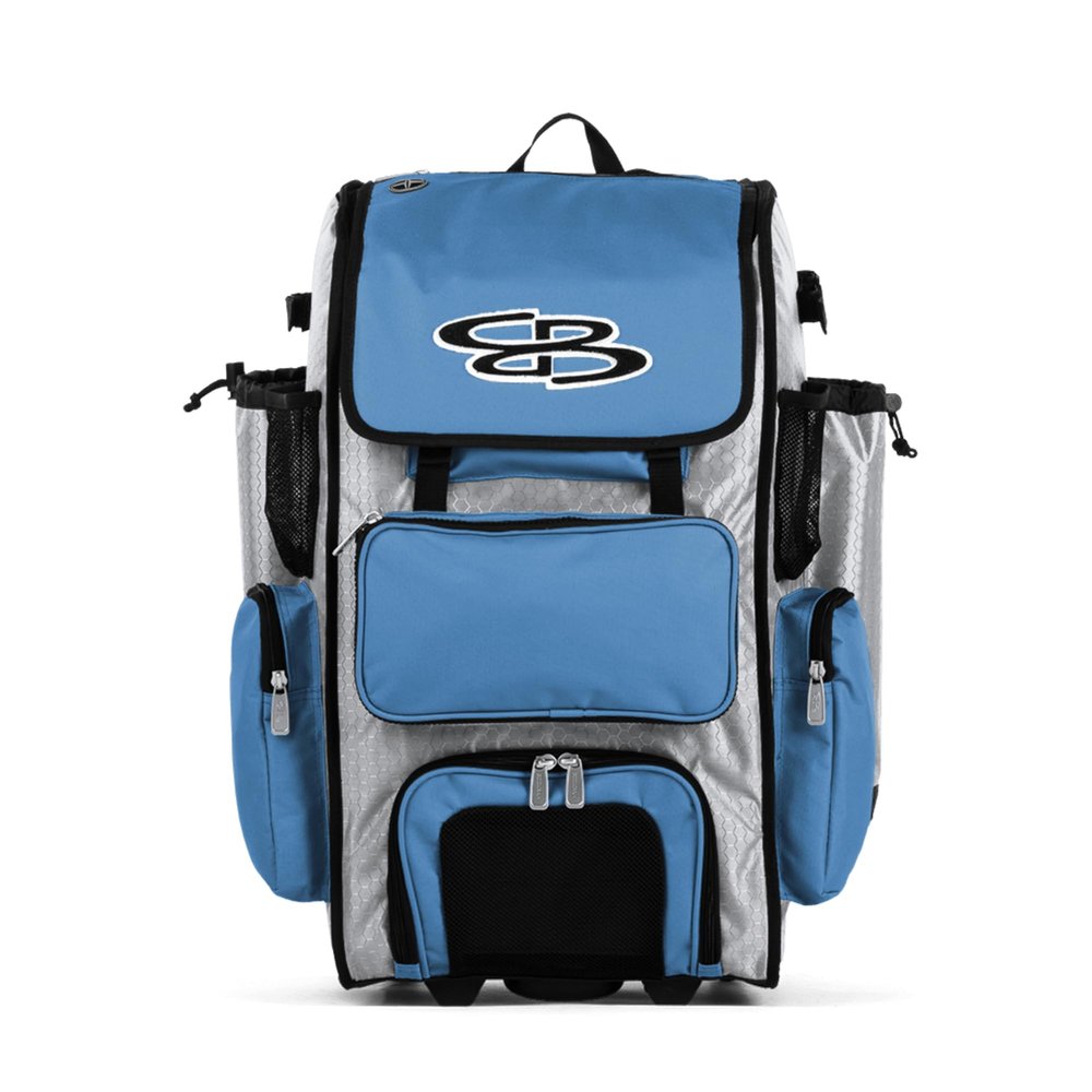 Boombah Superpack Hybrid Bat Pack White/Columbia Blue