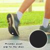 Geyoga 10 Pack Shoe Sole Protector Anti-Slip Shoe Grips on Bottom of Sneakers Non-Slip Adhesive Grip Pads 3.1 x 5.1 Inches for Heels Trainers Treads Boots(Black) view 2