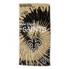 Northwest NFL New Orleans Saints Unisex-Adult Beach Towel, 30" x 60", Psychedelic view 1