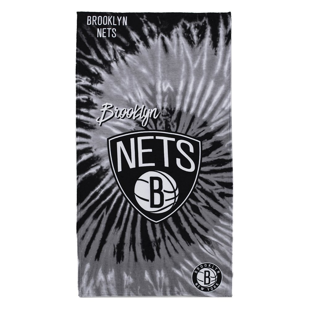 Northwest NBA Brooklyn Nets Unisex-Adult Beach Towel, 30" x 60", Psychedelic