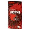 Northwest NFL Cleveland Browns Unisex-Adult Beach Towel, 30" x 60", Psychedelic view 1