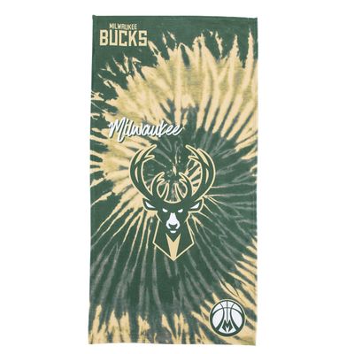 Northwest NBA Milwaukee Bucks Unisex-Adult Beach Towel, 30" x 60", Psychedelic