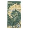 Northwest NBA Milwaukee Bucks Unisex-Adult Beach Towel, 30" x 60", Psychedelic view 1