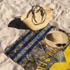 Northwest NCAA Michigan Wolverines Unisex-Adult Beach Towel, 30" x 60", Realtree Stripes view 3