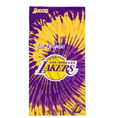 Northwest NBA Los Angeles Lakers Unisex-Adult Beach Towel, 30" x 60", Psychedelic