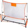 LSDRALOBBEB Mini Soccer Goal Portable Soccer Net Pop Up Goal Nets Indoor and Outdoor Football Training Games Football Goals Children's Adult Portable Football Goal with Pop-Up Net 1112(Size:1.8m) view 1