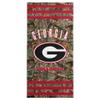 Northwest NCAA Georgia Bulldogs Unisex-Adult Beach Towel, 30" x 60", Realtree Stripes view 1
