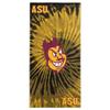 Northwest NCAA Arizona State Sun Devils Unisex-Adult Beach Towel, 30" x 60", Psychedelic view 1