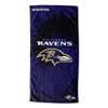 Northwest NFL Baltimore Ravens Unisex-Adult Beach Towel, 30" x 60", Psychedelic view 1