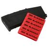 Aolamegs 12 Pack 300 Blackout Magazine Marking Band (Red-Black) view 2