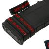 Aolamegs 12 Pack 300 Blackout Magazine Marking Band (Black-Red) view 4