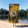 Northwest NHL Boston Bruins Unisex-Adult Beach Towel, 30" x 60", Psychedelic view 4