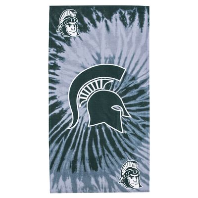 Northwest NCAA Michigan State Spartans Unisex-Adult Beach Towel, 30" x 60", Psychedelic