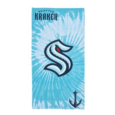 Northwest NHL Seattle Kraken Unisex-Adult Beach Towel, 30" x 60", Psychedelic