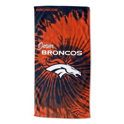 Northwest NFL Denver Broncos Unisex-Adult Beach Towel, 30" x 60", Psychedelic