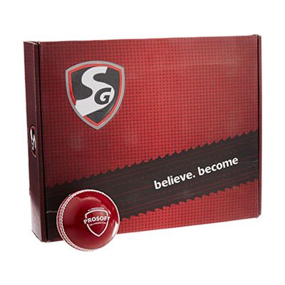 SG Prosoft Synthetic Balls, Pack of 12, Red
