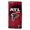 Northwest NFL Atlanta Falcons Unisex-Adult Beach Towel, 30" x 60", Psychedelic view 1