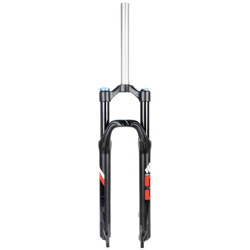LvTu 26/27.5 inch Suspension Air Forks, Alloy 9mm QR for Mountain Bike XC Offroad Downhill (Size : 27.5 inches)