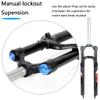 LvTu 26/27.5 inch Suspension Air Forks, Alloy 9mm QR for Mountain Bike XC Offroad Downhill (Size : 27.5 inches) view 3