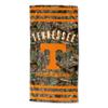 Northwest NCAA Tennessee Volunteers Unisex-Adult Beach Towel, 30" x 60", Realtree Stripes view 1
