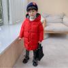 Ikevan 2-10 Years Toddler Baby Kids Girls Winter Thick Warm Parkas Hooded Windproof Coat Outwear Plush Padded Jacket (Red, 5-6 Years) view 2