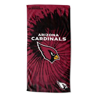 Northwest NFL Arizona Cardinals Unisex-Adult Beach Towel, 30" x 60", Psychedelic