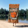 Northwest NCAA Clemson Tigers Unisex-Adult Beach Towel, 30" x 60", Realtree Stripes view 4