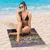 Northwest NCAA LSU Tigers Unisex-Adult Beach Towel, 30" x 60", Realtree Stripes view 2