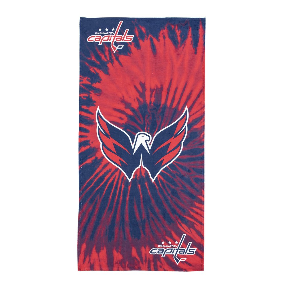 Northwest NHL Washington Capitals Unisex-Adult Beach Towel, 30" x 60", Psychedelic