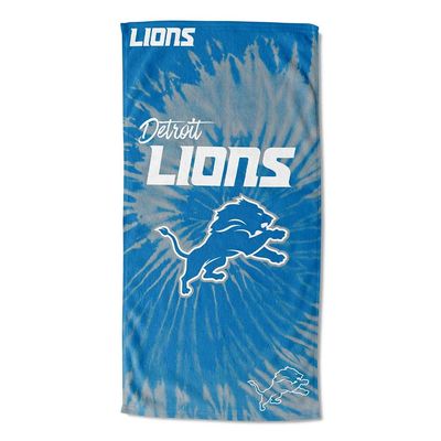 Northwest NFL Detroit Lions Unisex-Adult Beach Towel, 30" x 60", Psychedelic