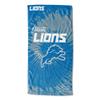 Northwest NFL Detroit Lions Unisex-Adult Beach Towel, 30" x 60", Psychedelic view 1