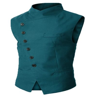 Everbeauty Waistcoat Men Tall Stylish Mens Sleeveless Waistcoat Stylish Dress Vest