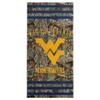 Northwest NCAA West Virginia Mountaineers Unisex-Adult Beach Towel, 30" x 60", Realtree Stripes view 1