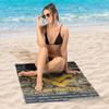Northwest NCAA West Virginia Mountaineers Unisex-Adult Beach Towel, 30" x 60", Realtree Stripes view 2