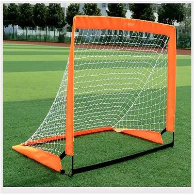 Mini Soccer Goal Portable Soccer Net Pop Up Goal Nets Outdoor Garden Children's Football Training Pop-Up Football Net Stabilize the Fiberglass Rod Frame Football Goals Mini Portable Football Goal LSDR