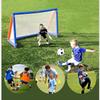 Mini Soccer Goal Portable Soccer Net Pop Up Goal Nets Outdoor Garden Children's Football Training Pop-Up Football Net Stabilize the Fiberglass Rod Frame Football Goals Mini Portable Football Goal LSDR view 2