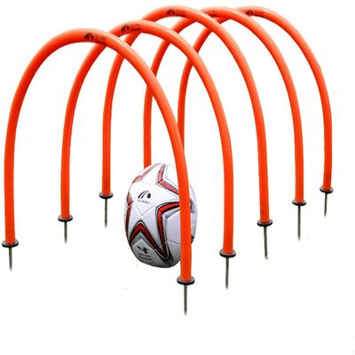 LSDRALOBBEB Mini Soccer Goal Portable Soccer Net Pop Up Goal Nets Outdoor Football Training Arches Agility Training Gate Obstacle Markers Improve Accuracy and Defensive Ability 1112