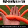 LSDRALOBBEB Mini Soccer Goal Portable Soccer Net Pop Up Goal Nets Outdoor Football Training Arches Agility Training Gate Obstacle Markers Improve Accuracy and Defensive Ability 1112 view 4