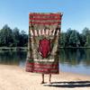 Northwest NCAA Arkansas Razorbacks Unisex-Adult Beach Towel, 30" x 60", Realtree Stripes view 4