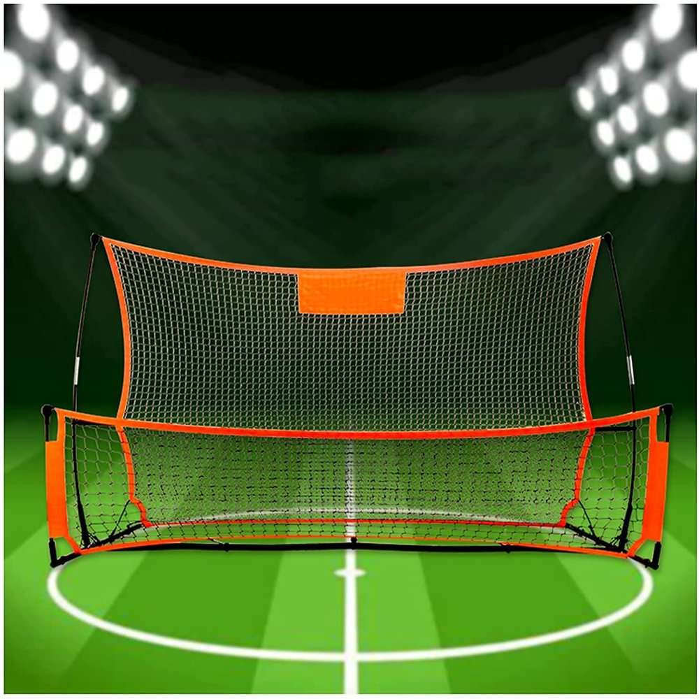 LSDRALOBBEB Mini Soccer Goal Portable Soccer Net Pop Up Goal Nets Outdoor Portable Child Adult Football Training Frame Door Football Goals Pop-Up Football Goal 1112(Size:2.1m)