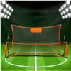 LSDRALOBBEB Mini Soccer Goal Portable Soccer Net Pop Up Goal Nets Outdoor Portable Child Adult Football Training Frame Door Football Goals Pop-Up Football Goal 1112(Size:2.1m) view 1