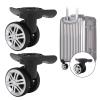 Suitcase Wheels, Durable and Silent Replacement Luggage Wheels with 8 Screws for Double Row Design for Travelers Business Professionals and Daily Use view 2