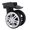Suitcase Wheels, Durable and Silent Replacement Luggage Wheels with 8 Screws for Double Row Design for Travelers Business Professionals and Daily Use view 4