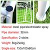 LSDRALOBBEB Mini Soccer Goal Portable Soccer Net Pop Up Goal Nets Outdoor Garden Football Training Frame Football Goals Children's Football Goal with Steel Tube Bracket with a Football Net 1112 view 4