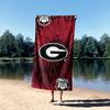 Northwest NCAA Georgia Bulldogs Unisex-Adult Beach Towel, 30" x 60", Psychedelic view 4