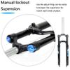 LvTu Magnesium Alloy Suspension Fork 26/27.5 inch, 1-1/8 Straight Downhill Air Fork for Mountain Bike (Size : 27.5 inches) view 3