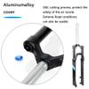 LvTu Magnesium Alloy Suspension Fork 26/27.5 inch, 1-1/8 Straight Downhill Air Fork for Mountain Bike (Size : 27.5 inches) view 4