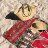 Northwest NCAA Nebraska Cornhuskers Unisex-Adult Beach Towel, 30" x 60", Realtree Stripes view 3