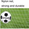 Mini Soccer Goal Portable Soccer Net Pop Up Goal Nets Children's Football Training Set Football Goals Outdoor Garden Pop-Up Football Goal Stabilize the Steel Doorpost LSDRALOBBEB 1112(Size:62x38x55cm) view 4